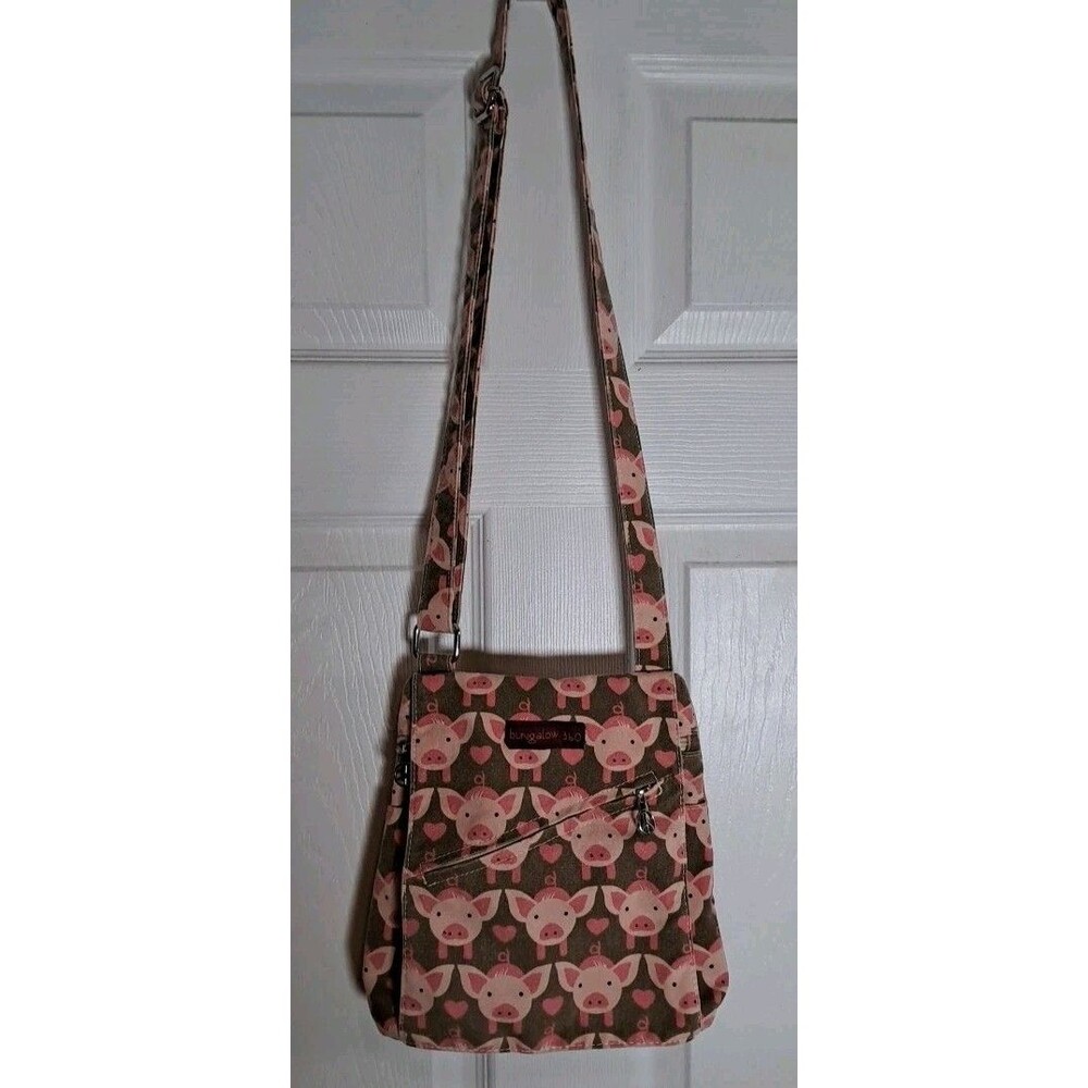 Bungalow 360 Crossbody Boho Piglets Piggies Purse Bag